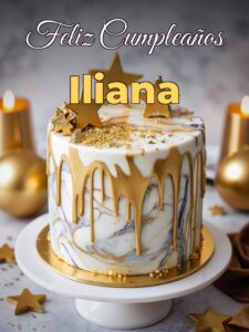 Feliz cumpleaños iliana