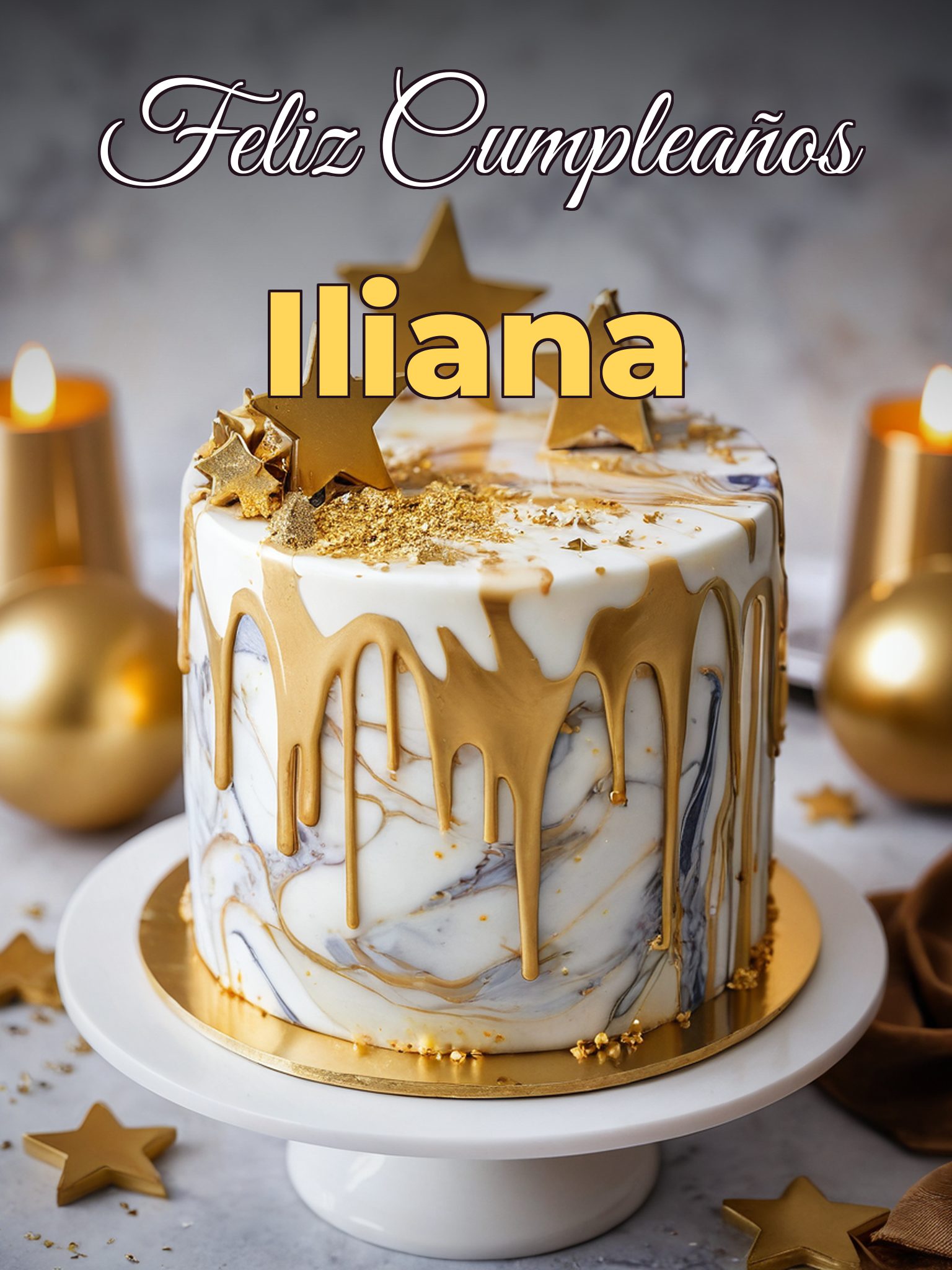 Feliz cumpleaños iliana
