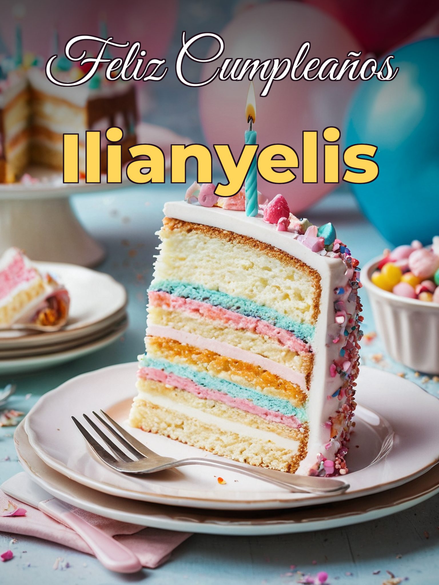Feliz cumpleaños ilianyelis