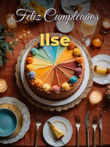 Feliz cumpleaños ilse