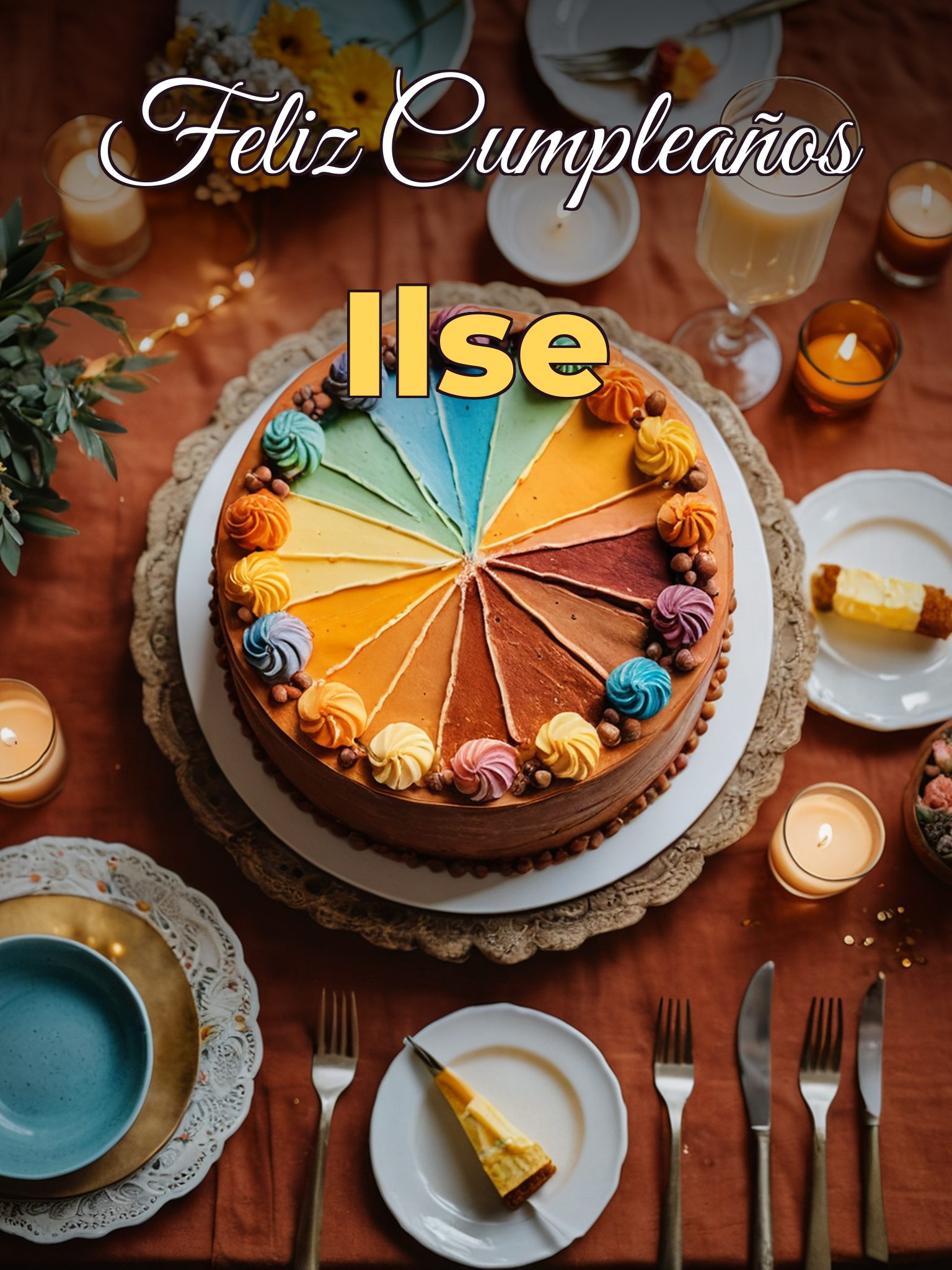 Feliz cumpleaños ilse