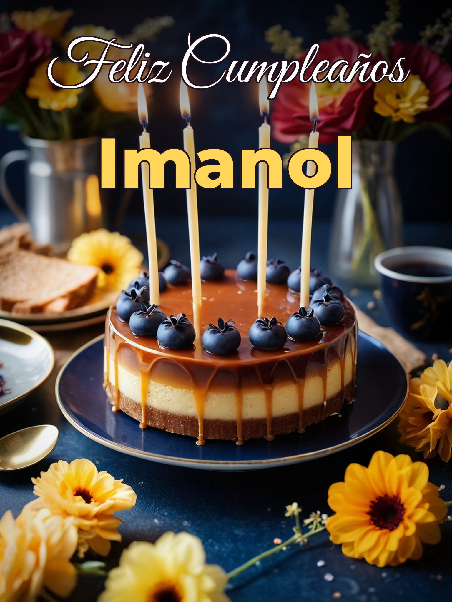Feliz cumpleaños imanol