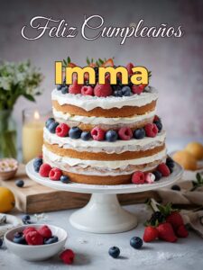 Feliz cumpleaños imma
