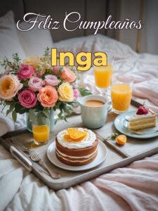 Feliz cumpleaños inga