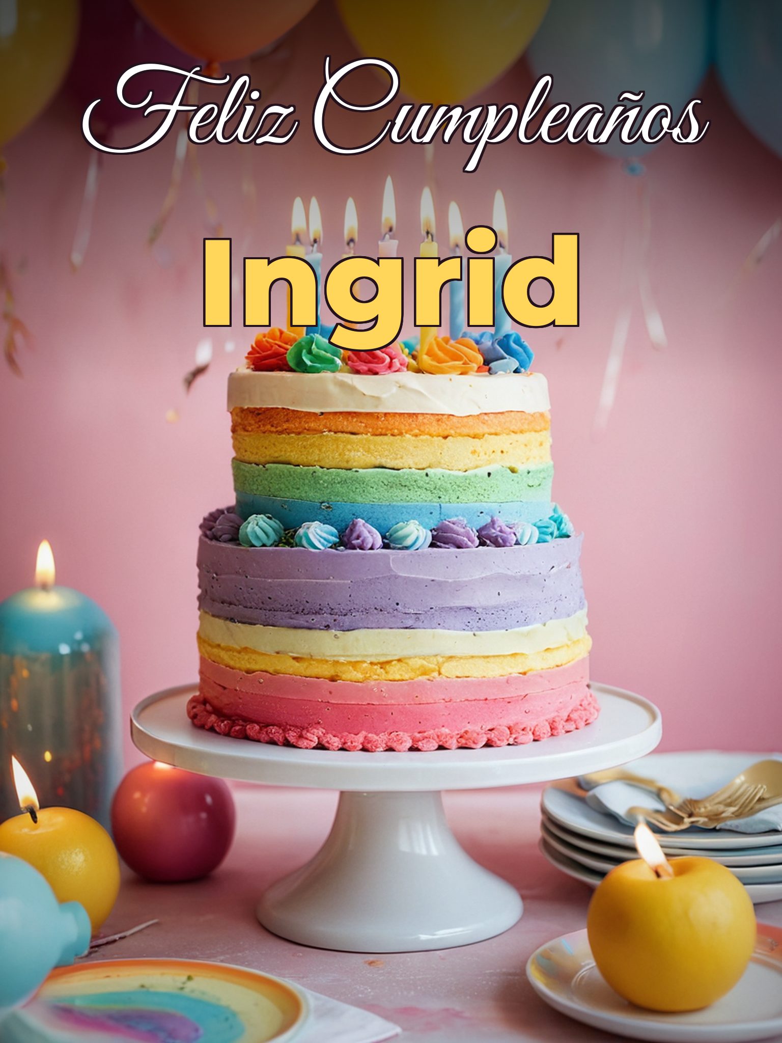 Feliz cumpleaños ingrid