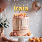 feliz cumpleaños iraia