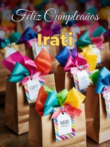 Feliz cumpleaños irati