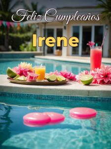 Feliz cumpleaños irene