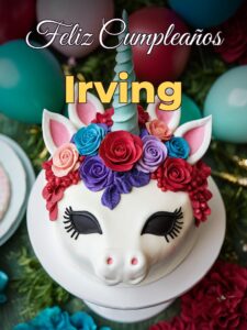 Feliz cumpleaños irving