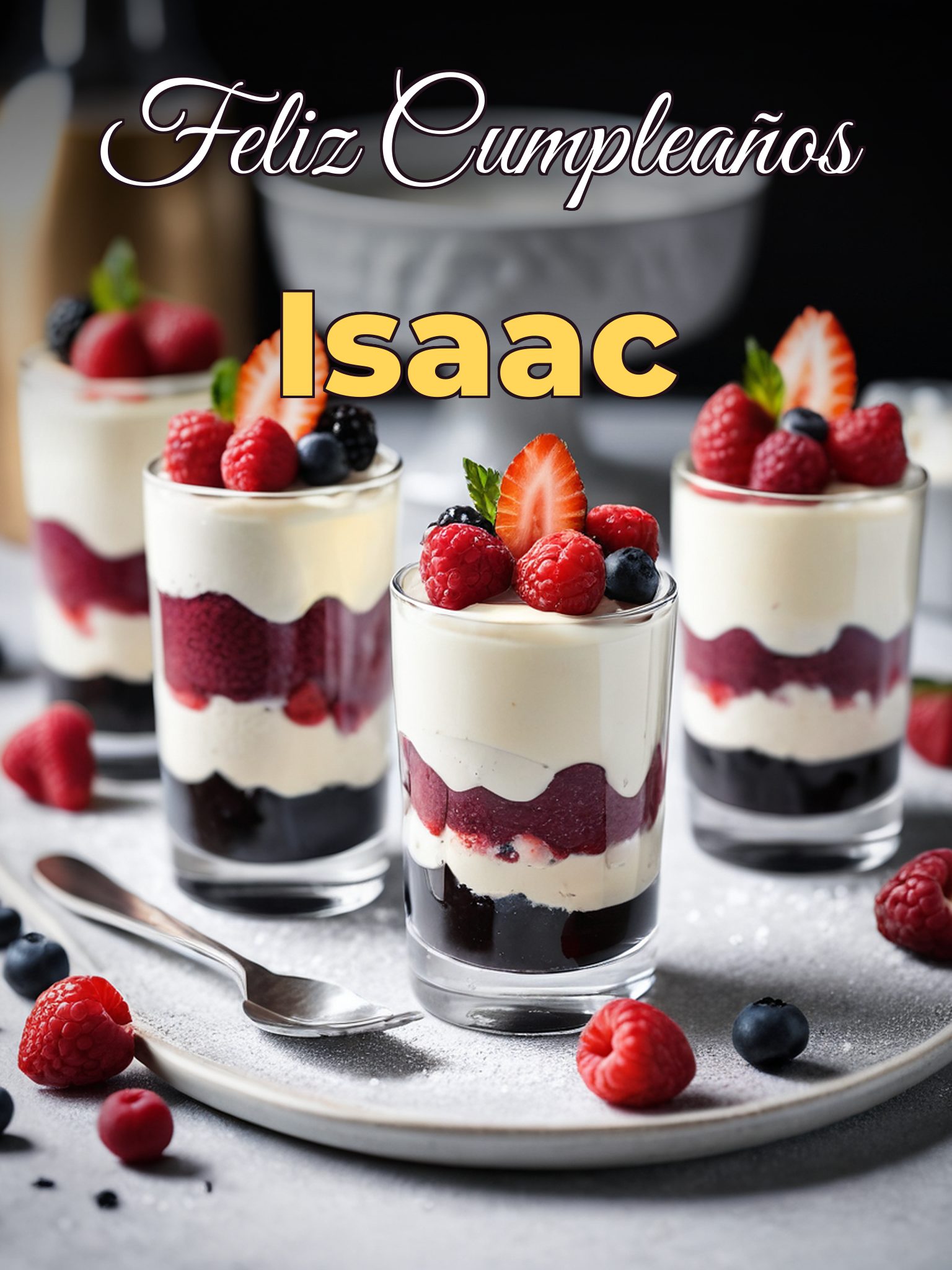 Feliz cumpleaños isaac
