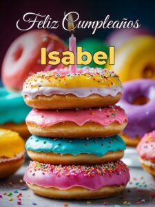 Feliz cumpleaños isabel
