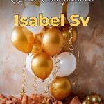 feliz cumpleaños isabel sv