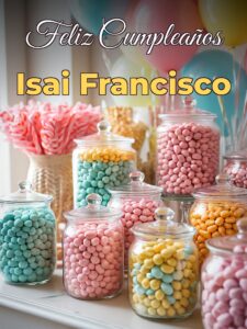 Feliz cumpleaños isai francisco