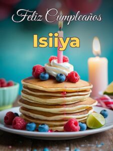 Feliz cumpleaños isiiya