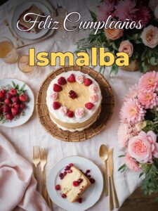 Feliz cumpleaños ismalba