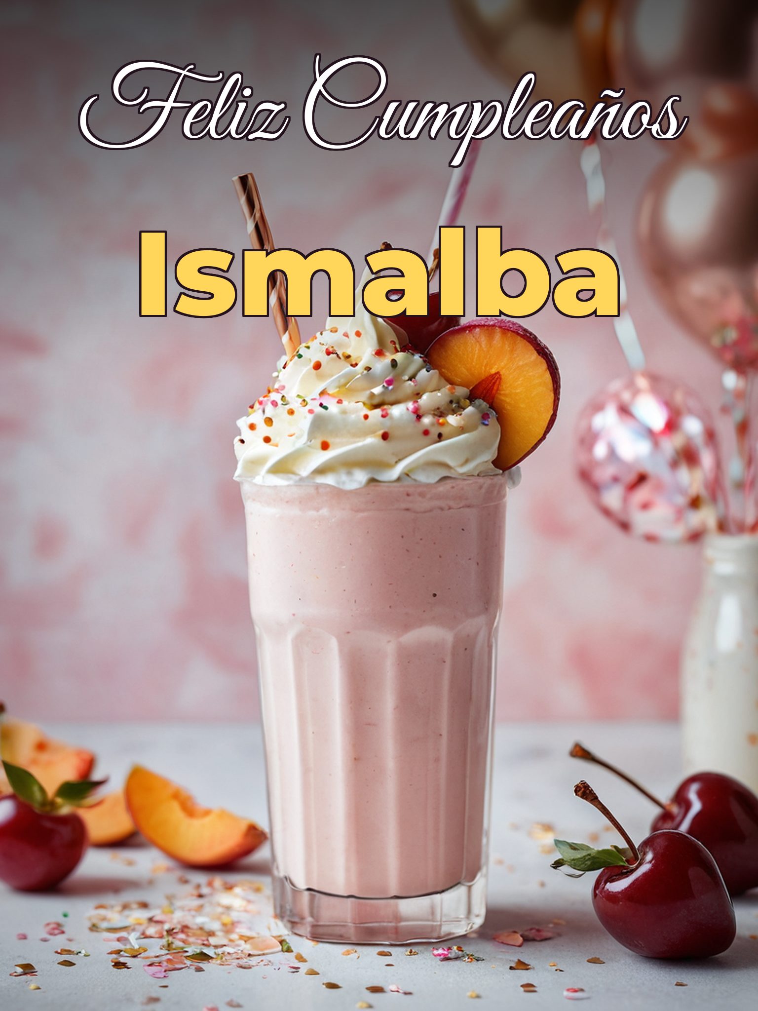 Feliz cumpleaños ismalba