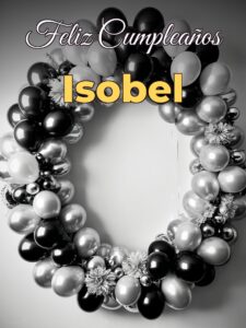 Feliz cumpleaños isobel