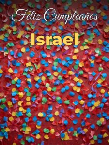 Feliz cumpleaños israel