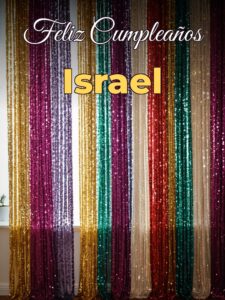 Feliz cumpleaños israel