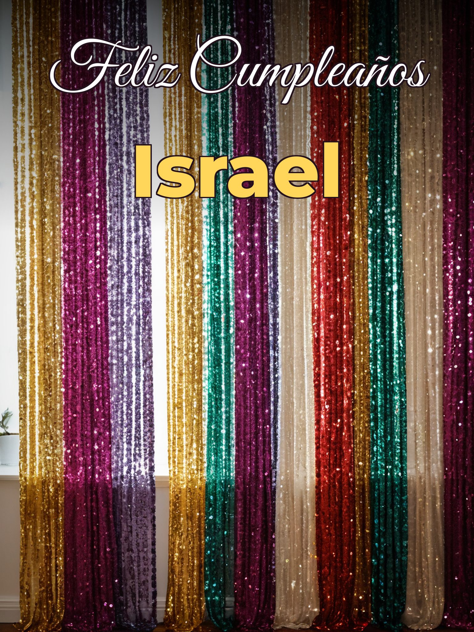 Feliz cumpleaños israel