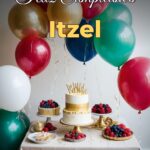 feliz cumpleaños itzel