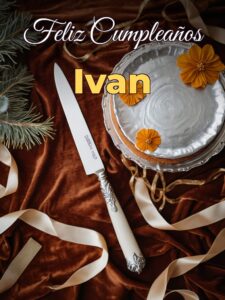 Feliz cumpleaños ivan