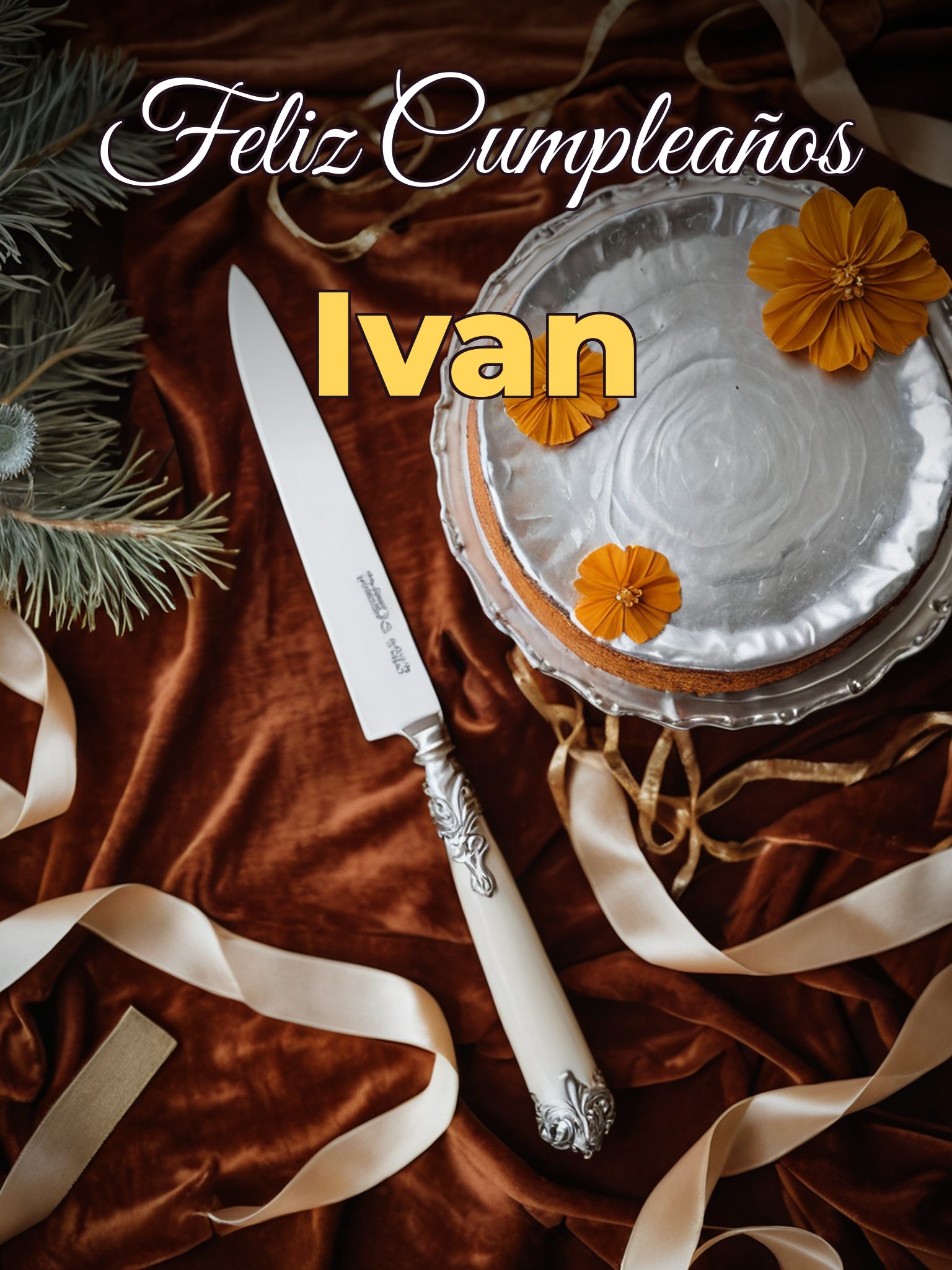 Feliz cumpleaños ivan