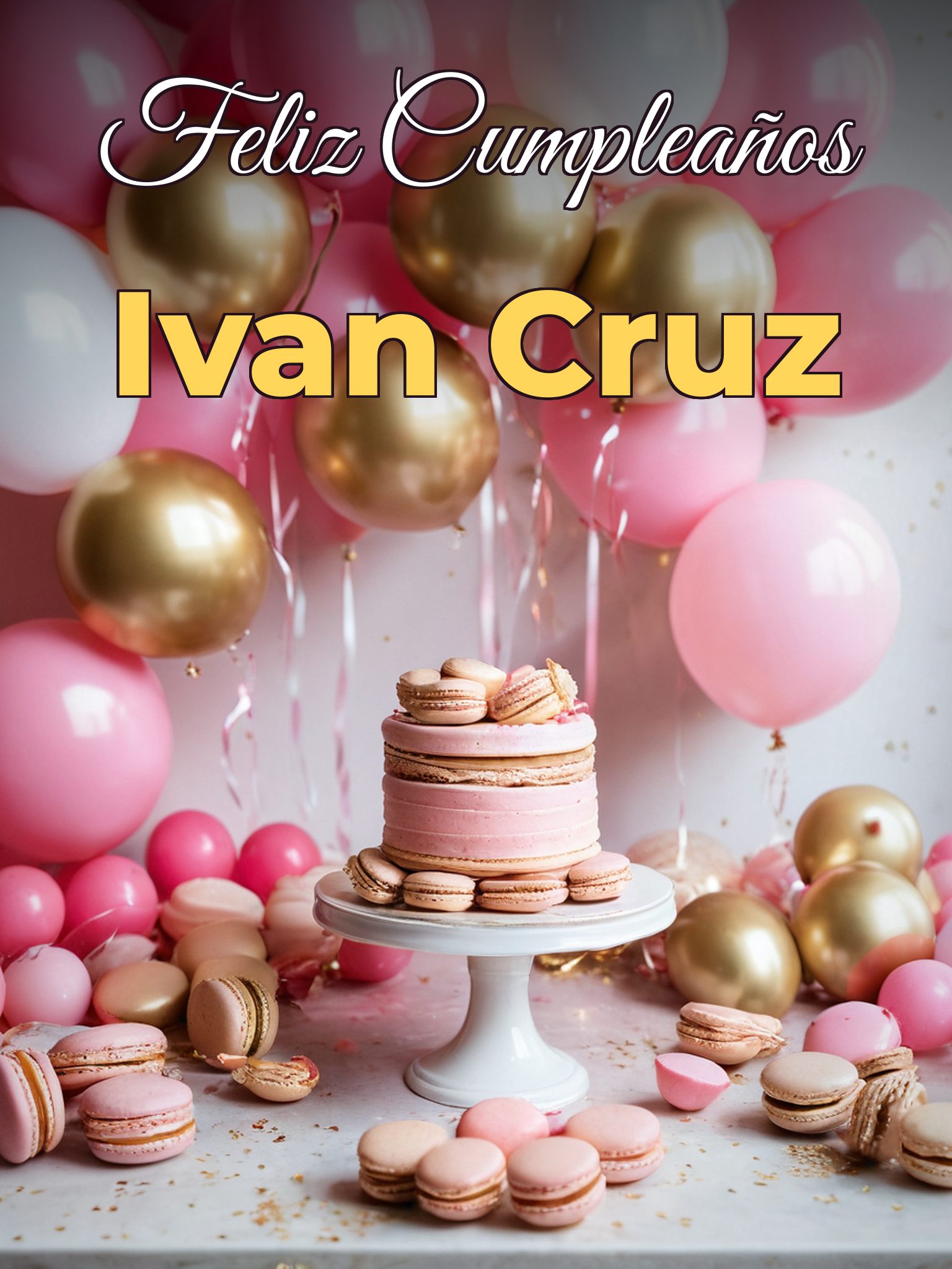 Feliz cumpleaños ivan cruz