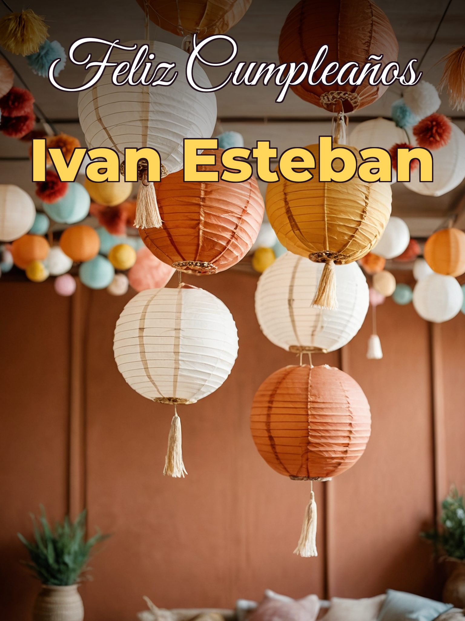 Feliz cumpleaños ivan esteban