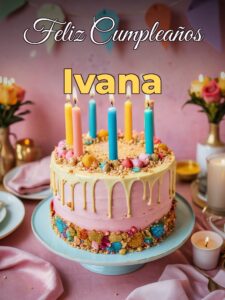 Feliz cumpleaños ivana