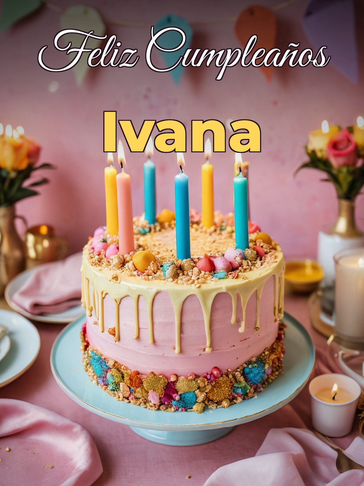 Feliz cumpleaños ivana