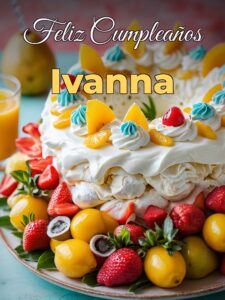 Feliz cumpleaños ivanna