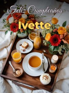 Feliz cumpleaños ivette