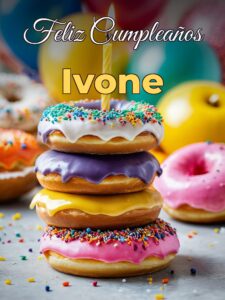 Feliz cumpleaños ivone