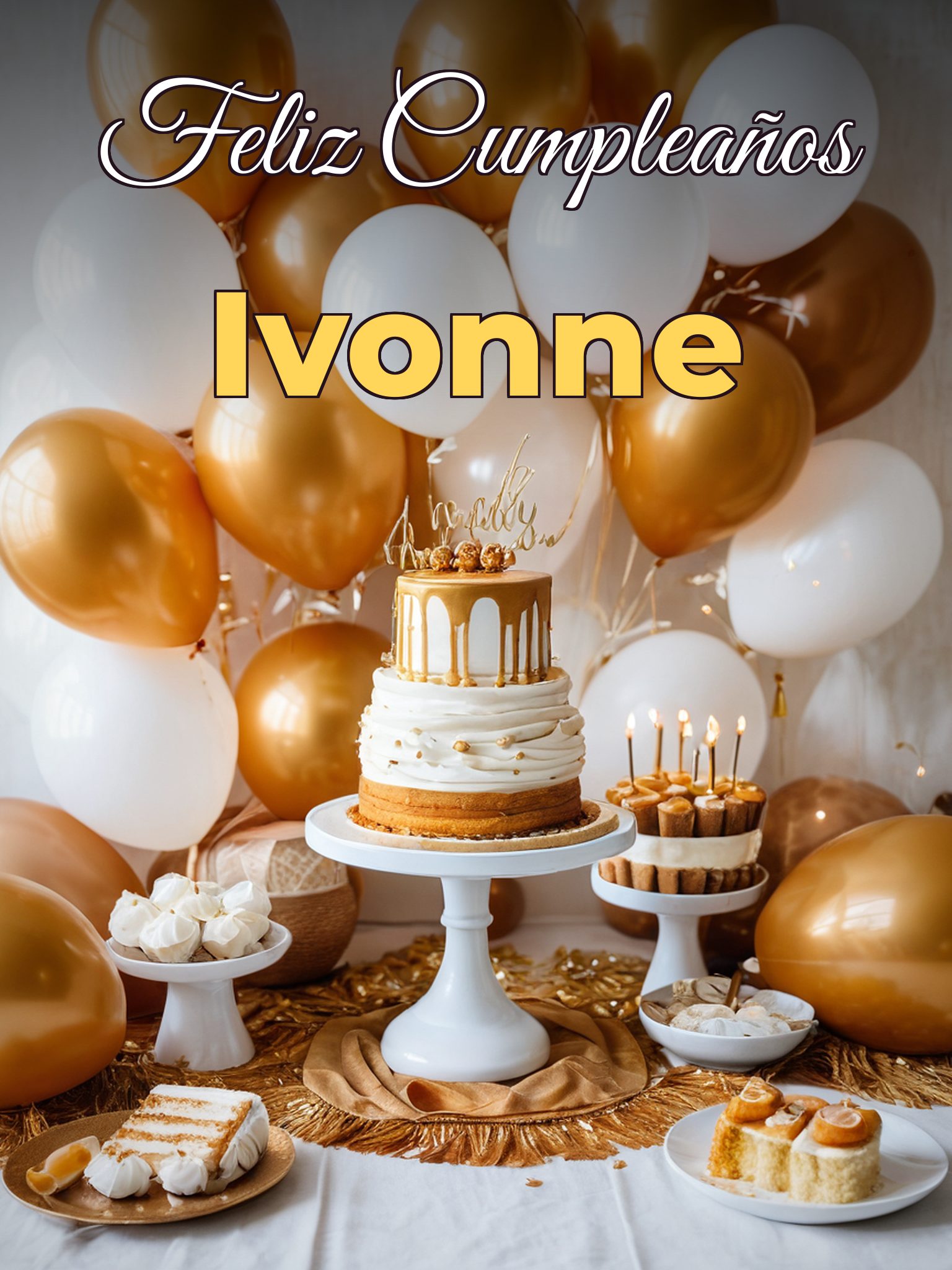 Feliz cumpleaños ivonne