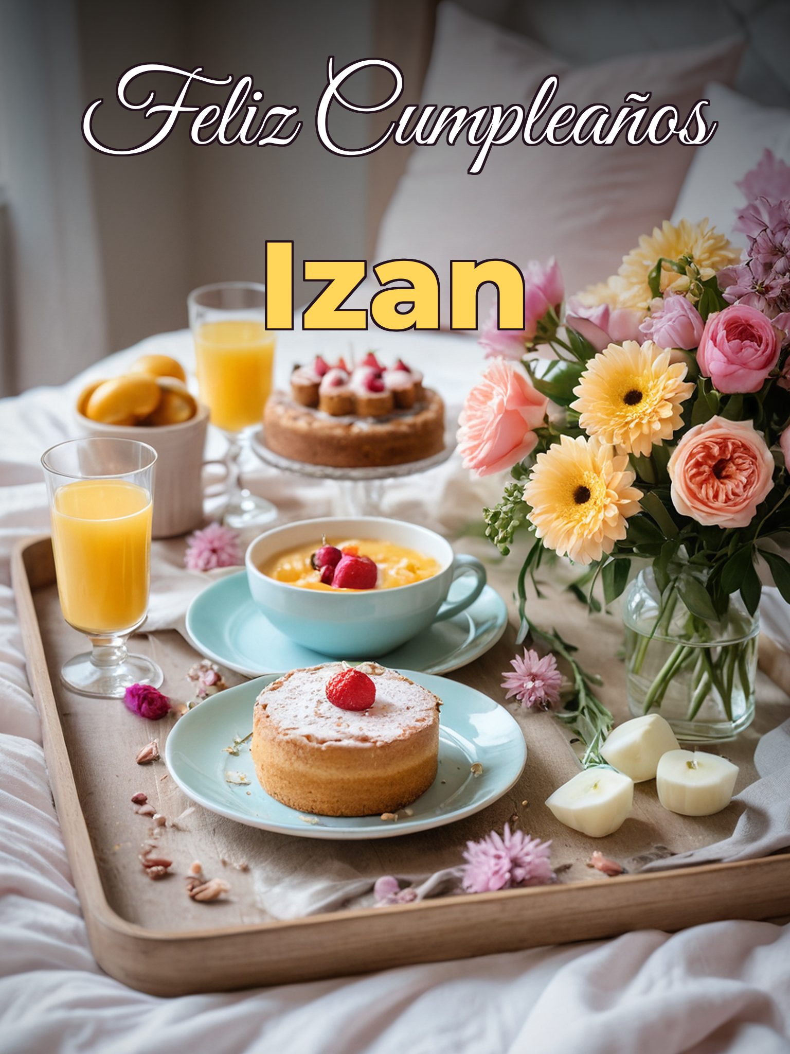 Feliz cumpleaños izan