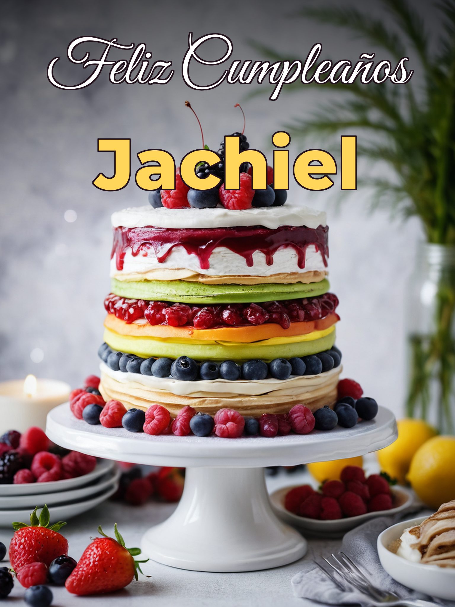 Feliz cumpleaños jachiel
