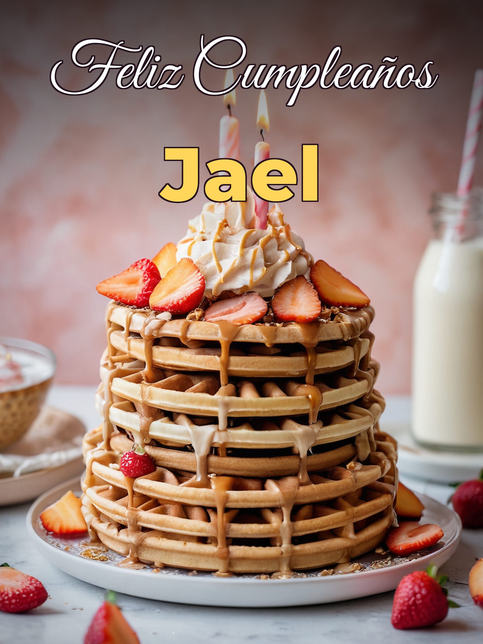 Feliz cumpleaños jael