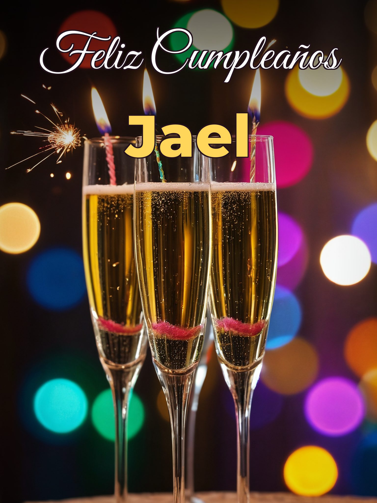 Feliz cumpleaños jael