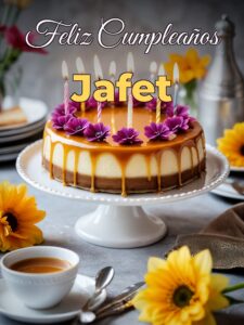 Feliz cumpleaños jafet