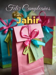 Feliz cumpleaños jahir