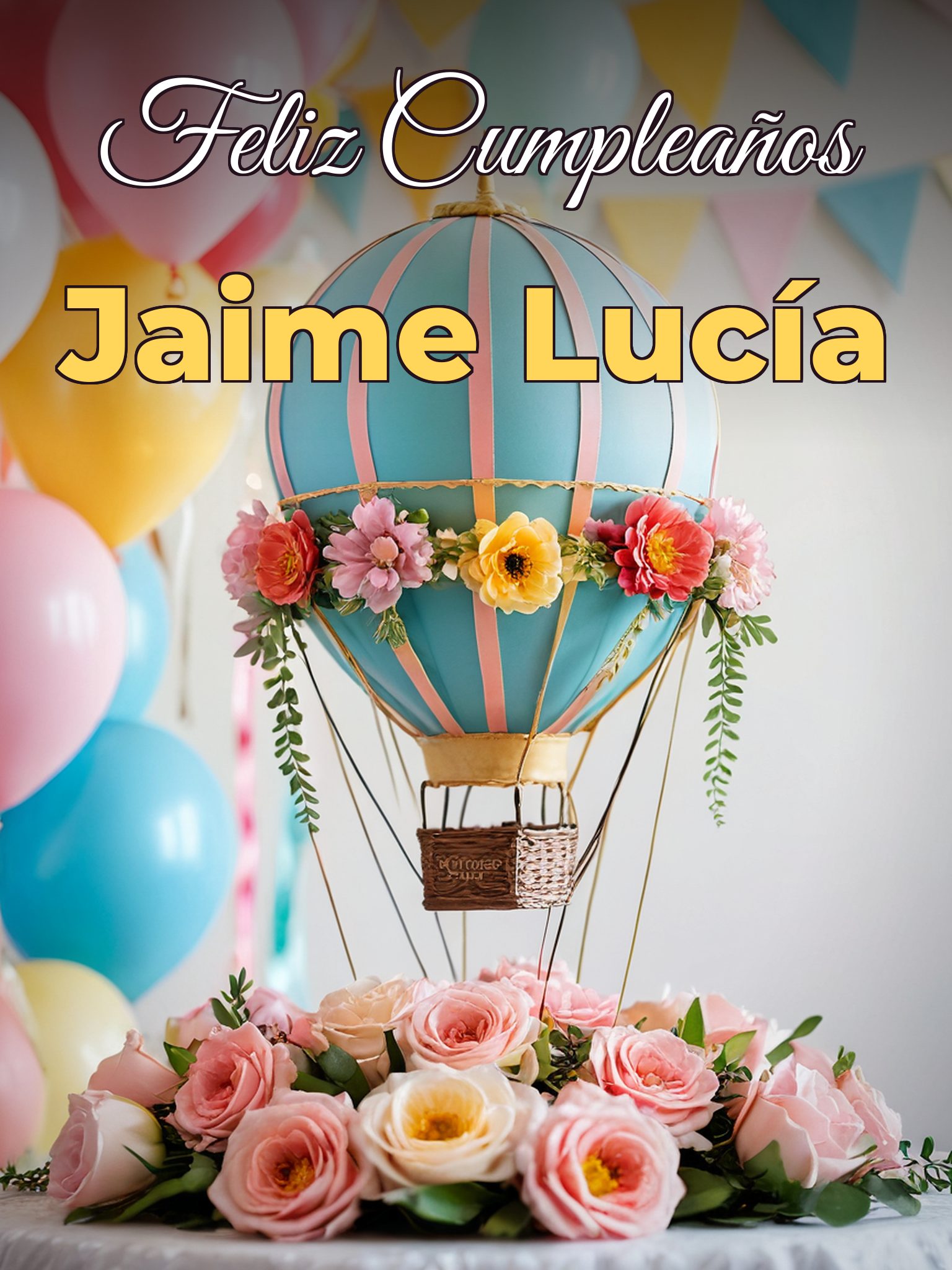 Feliz cumpleaños jaime lucía