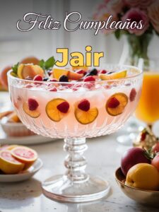 Feliz cumpleaños jair
