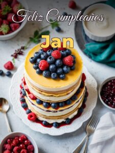Feliz cumpleaños jan