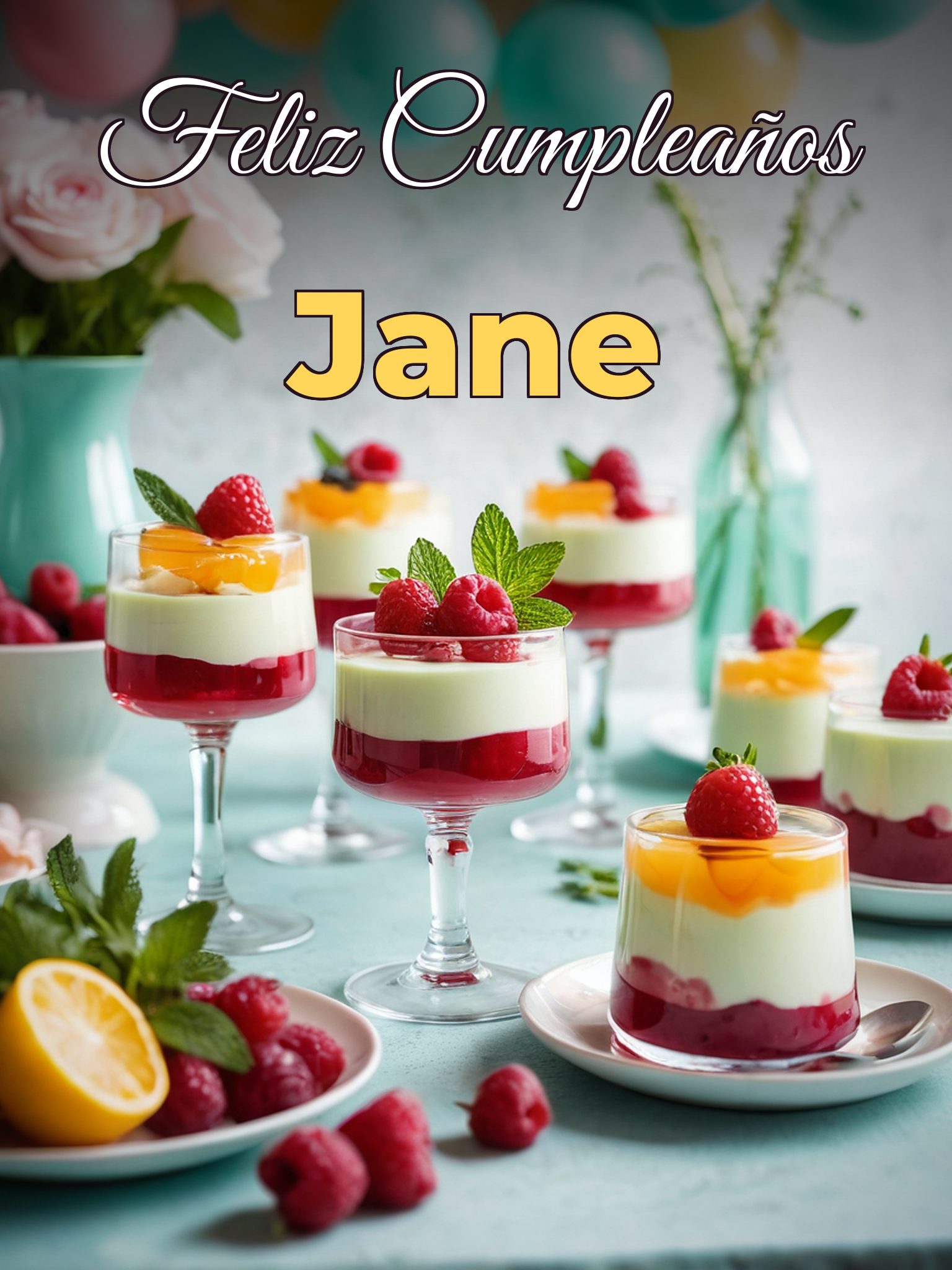 Feliz cumpleaños jane