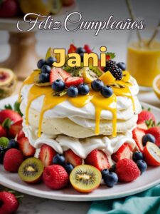Feliz cumpleaños jani