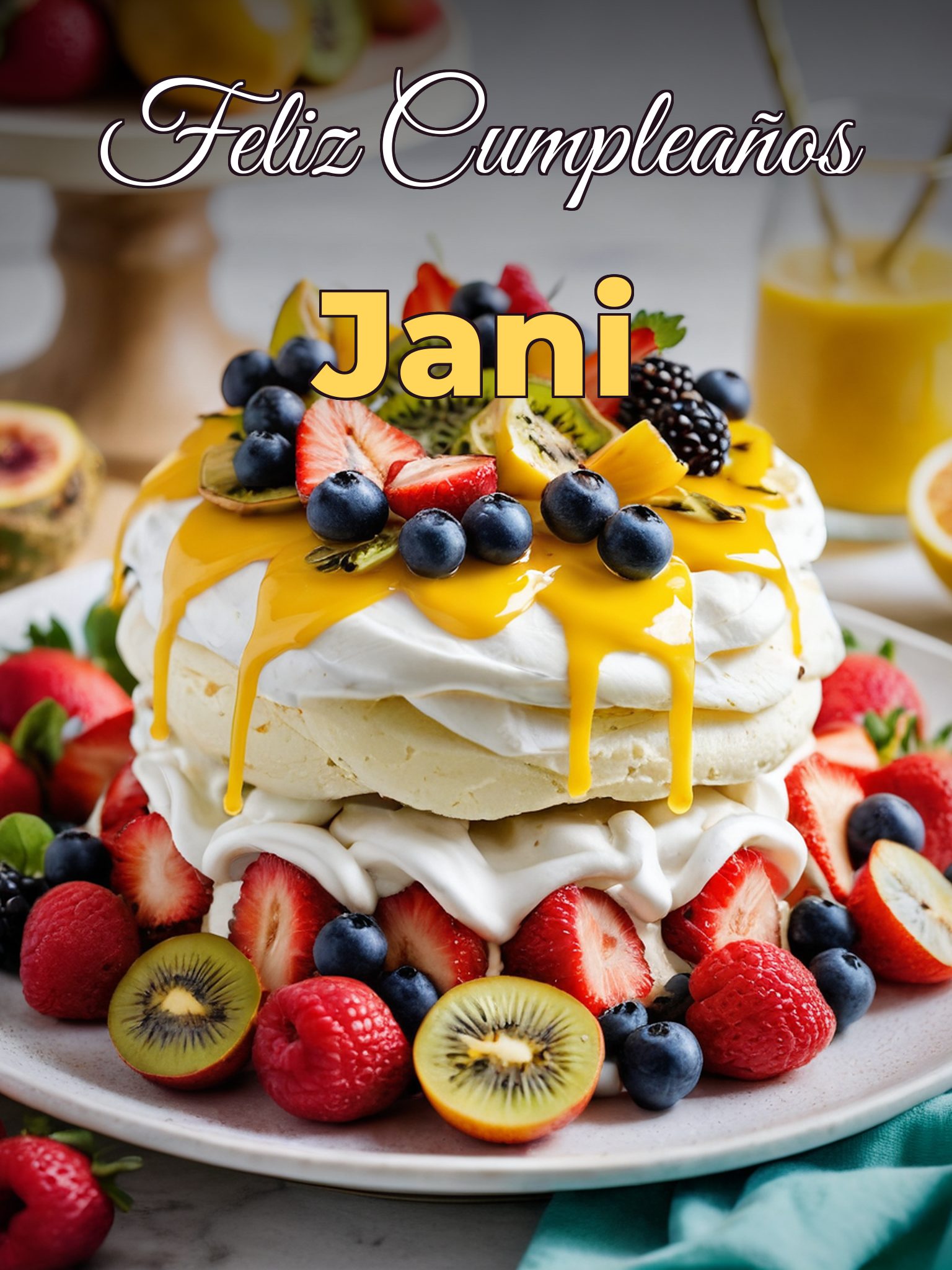 Feliz cumpleaños jani