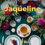 feliz cumpleaños jaqueline
