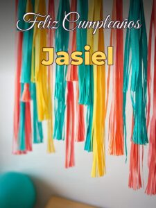 Feliz cumpleaños jasiel