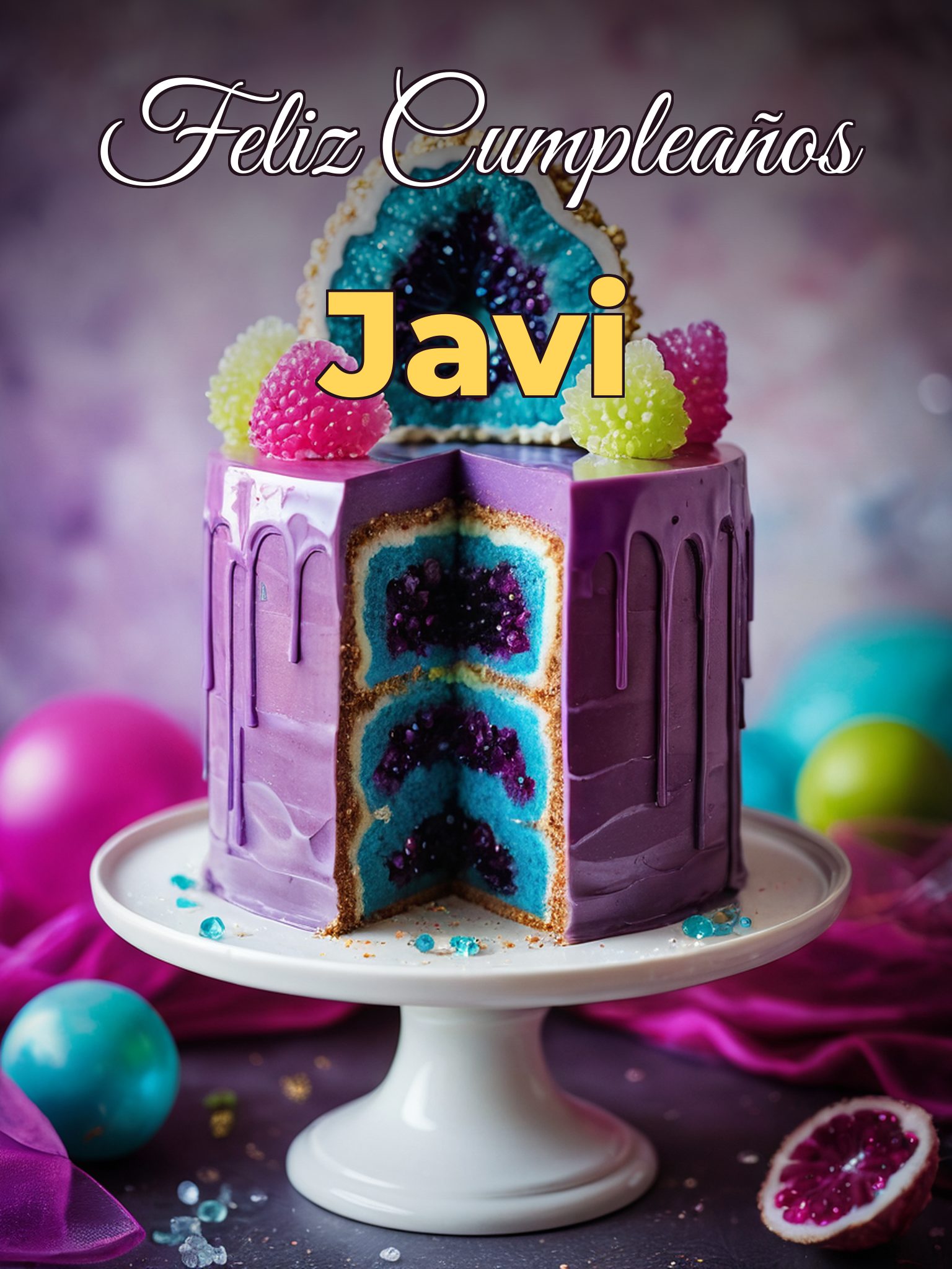 Feliz cumpleaños javi